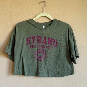 Green Cropped Tee